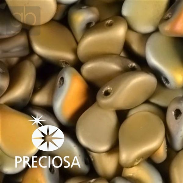 Preciosa PIP korálky 5 x 7 mm 25 ks Bežová 00030 98852