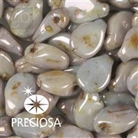 Preciosa PIP korálky 5 x 7 mm 25 ks Beová 02010 65431