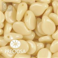 Preciosa PIP korálky 5 x 7 mm 25 ks Beová 13020
