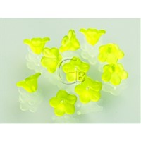 Korálky Plast Zvonek 8x12mm