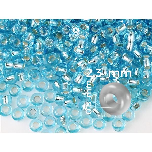 Preciosa rokajl 10/0 2,3 mm Modr (PRE10252) 50 g