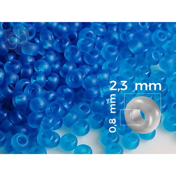 Preciosa rokajl 10/0 - 2,3 mm Modr (PRE10267) 20 g