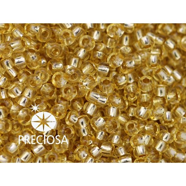 Preciosa rokajl 11/0 2,1 mm Žltá (PRE11217) 50 g