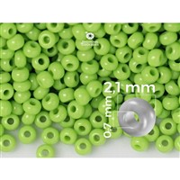 Preciosa rokajl 11/0 2,1 mm Zelená (PRE11291) 20 g