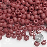 Preciosa rokajl 11/0 2,1 mm Ruová (919_11XL) 50 g