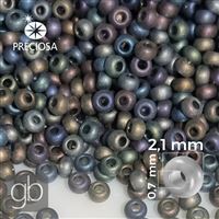 Preciosa rokajl 11/0 2,1 mm IRIS MATT Stone 50 g