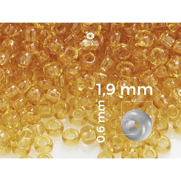 Preciosa rokajl 12/0 1,9 mm lt (PRE12056) 20 g