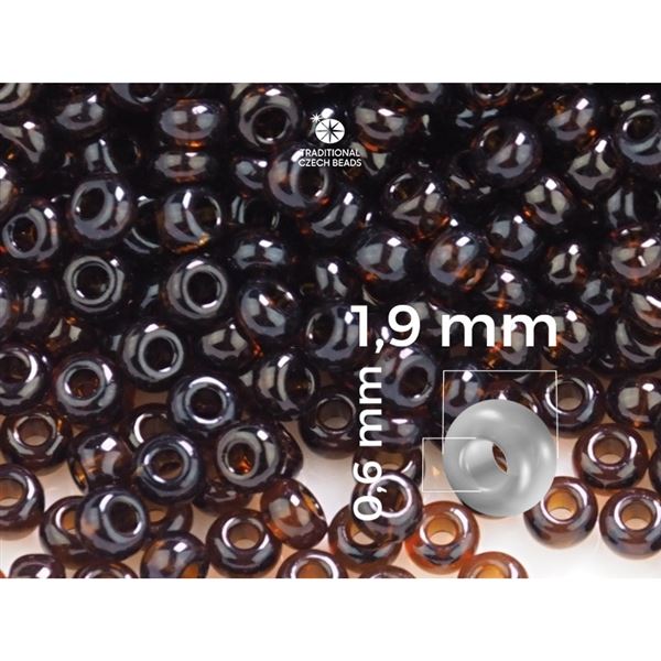 Preciosa rokajl 12/0 1,9 mm Hned (PRE12072) 20 g