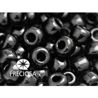 Korálky Preciosa rokaj 32 7,5 mm Čierná (23980) 50 g