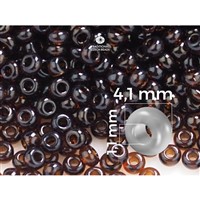 Preciosa rokajl 6/0 4,1 mm Hnedá (PRE6073) (10140) 50 g