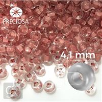 Preciosa rokajl 6/0 4,1 mm 50 g Ruová 38689