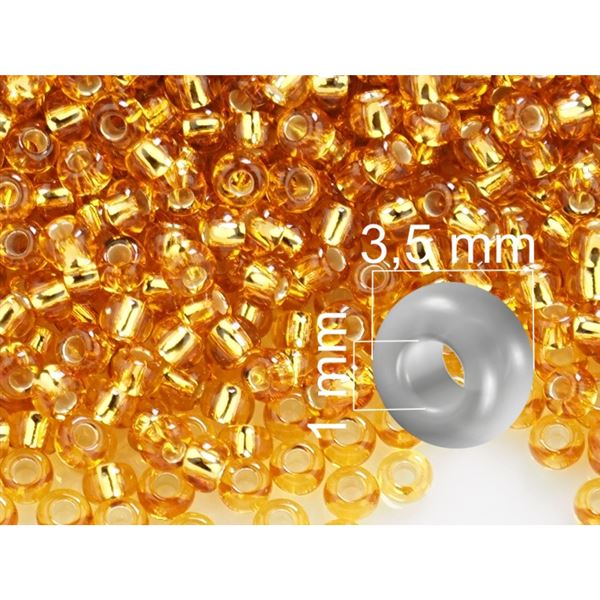 Preciosa rokajl 7/0 3,5 mm lt (17070) 20 g