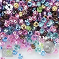 Preciosa rokajl MIX 11/0 2,1 mm 50 g MIX PRM052