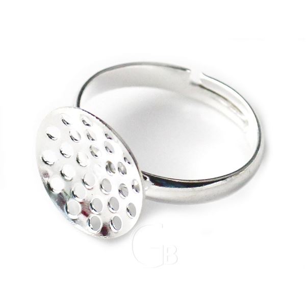 Prste lko polotovar se stkem O 12 mm Strieborn