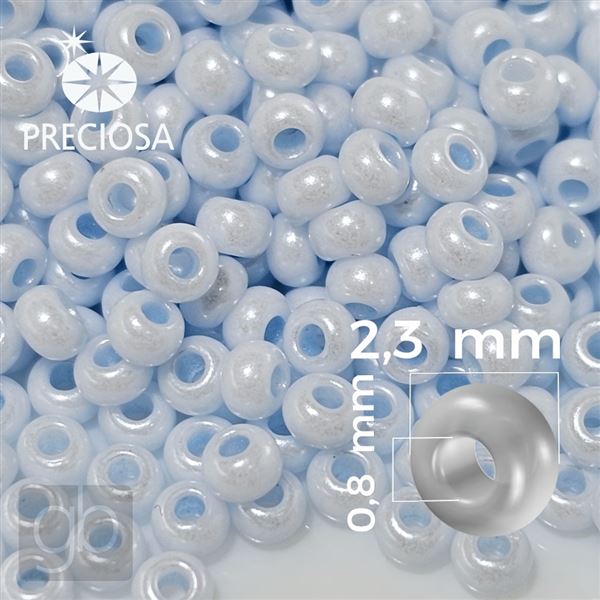 Preciosa rokajl 10/0 2,3 mm 20 g Modr 16236