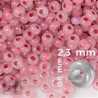Preciosa rokajl 10/0 2,3 mm 20 g Ruová 38694