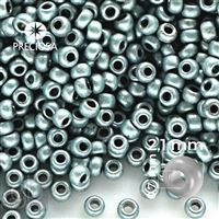 Preciosa rokajl 11/0 2,1 mm Zelená 18536 50 g