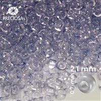 Preciosa rokajl 11/0 2,1 mm Fialová 38228 50 g