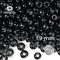 Preciosa rokajl 12/0 1,9 mm ierna 23980 50 g