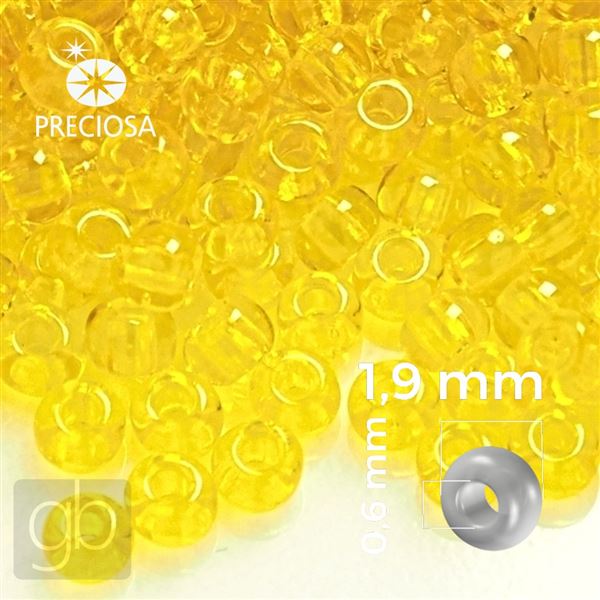Preciosa rokajl 12/0 1,9 mm lt 80010 20 g