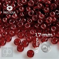 Preciosa rokajl 13/0 1,7 mm ervená 90120 20 g