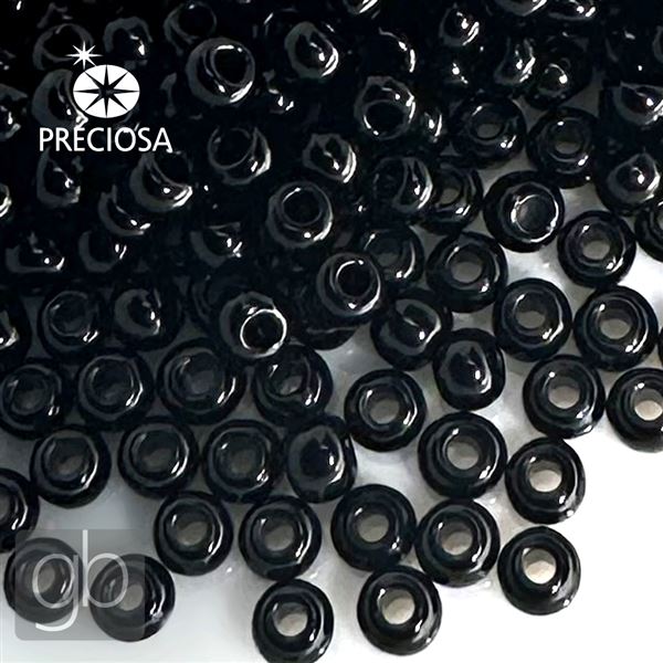 Preciosa rokajl 3/0 5,6 mm ierna 23980 20 g