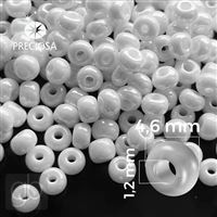 Preciosa rokajl 5/0 4,6 mm 50 g Biela 46102