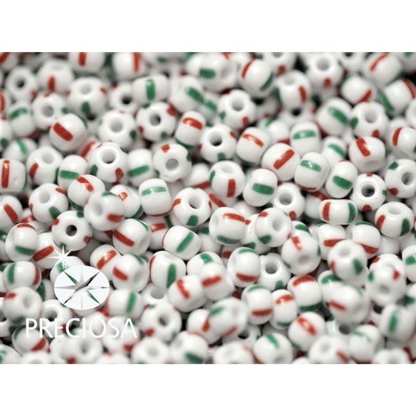 Preciosa STRIPED rokajl 5/0 (03950) 20 g