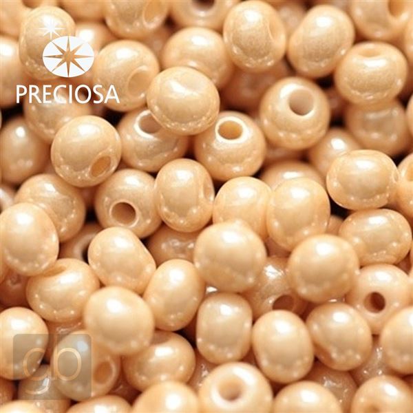 Preciosa rokajl 6/0 4,1 mm 20 g Oranžová 46085
