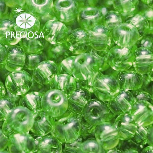 Preciosa rokajl 6/0 4,1 mm 20 g Zelená 50430