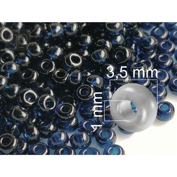 Preciosa korálky rokajl 7/0 (60100) 20 g