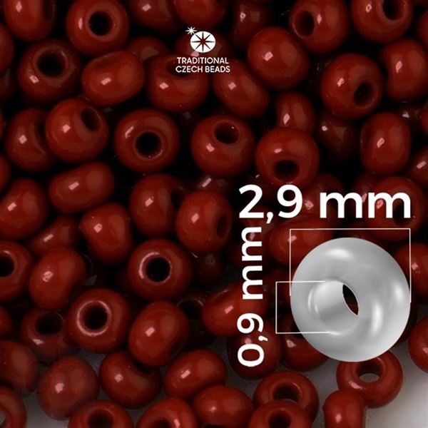 Preciosa rokajl 8/0 2,9 mm 50 g Hned 93300