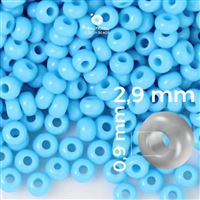 Preciosa rokajl 8/0 2,9 mm 50 g Modrá 63020