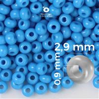 Preciosa rokajl 8/0 2,9 mm 50 g Modrá 63050