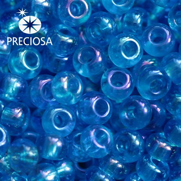 Preciosa rokajl 8/0 2,9 mm 20 g Modrá 61150