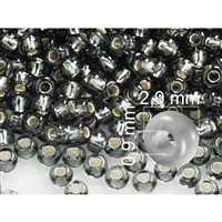 Preciosa korálky rokajl 9/0 2,6 mm edá (47010) 20 g