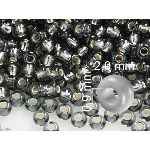 Preciosa korlky rokajl 9/0 2,6 mm ed (47010) 20 g