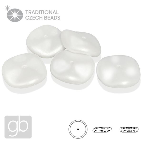 PRECIOSA RIPPLE 12 mm 5 ks 02010-29571 Bl MATT