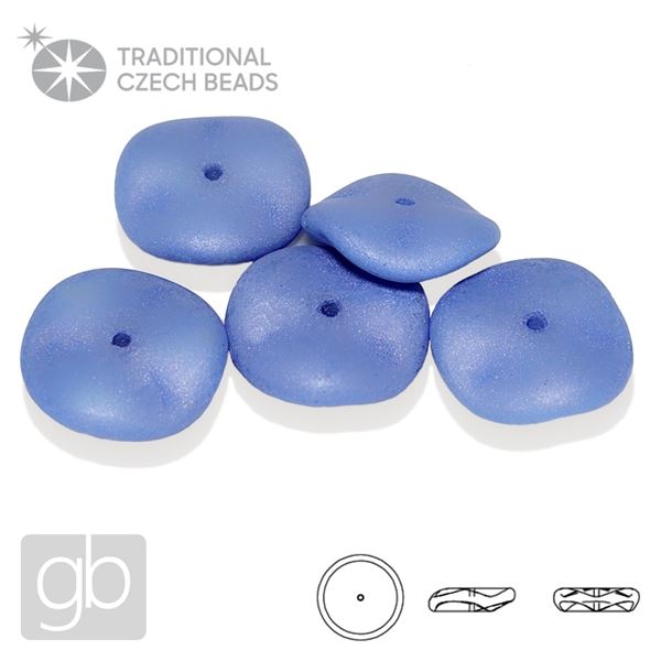 PRECIOSA RIPPLE 12 mm 5 ks 02010-29568 Modr