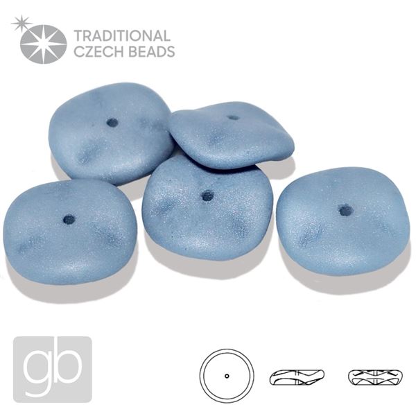 PRECIOSA RIPPLE 12 mm 5 ks 02010-29567 Modr