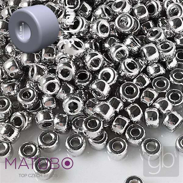 MATUBO Round 8/0 Strieborn 00030-27000 10 g