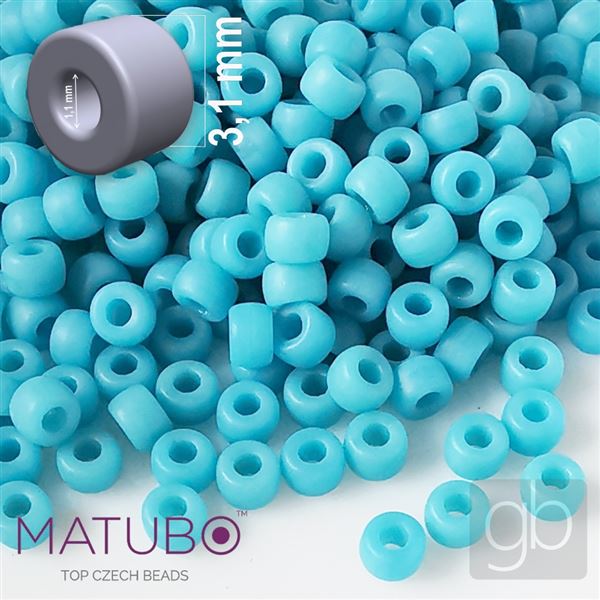 MATUBO Round 8/0 Tyrkysov PB328-L63900 10 g