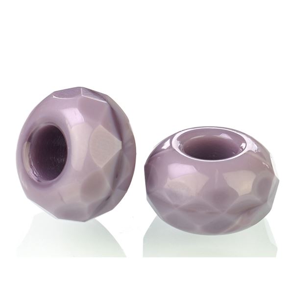 Korlky ambala 13x7 mm (otvor 5 mm) Fialov SAM060