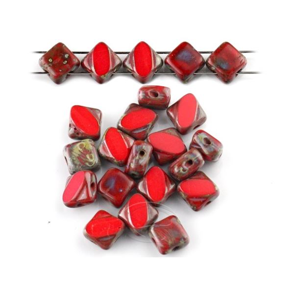 T.C. Silky Beads Dia 6x6 mm erven 93190 - 86805