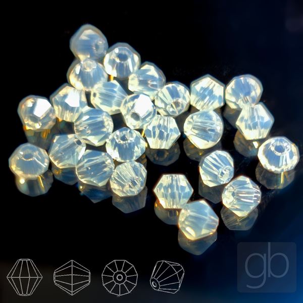 Bicone Slnieka 3 mm 25 ks ra SL_F3_105