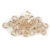 Brúsené korálky Bicone 3 mm Ruová SL_F3_40