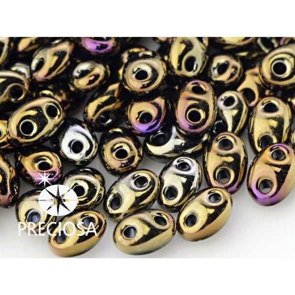 Preciosa korlky TWIN 2,5x5 mm (59115) 10 g