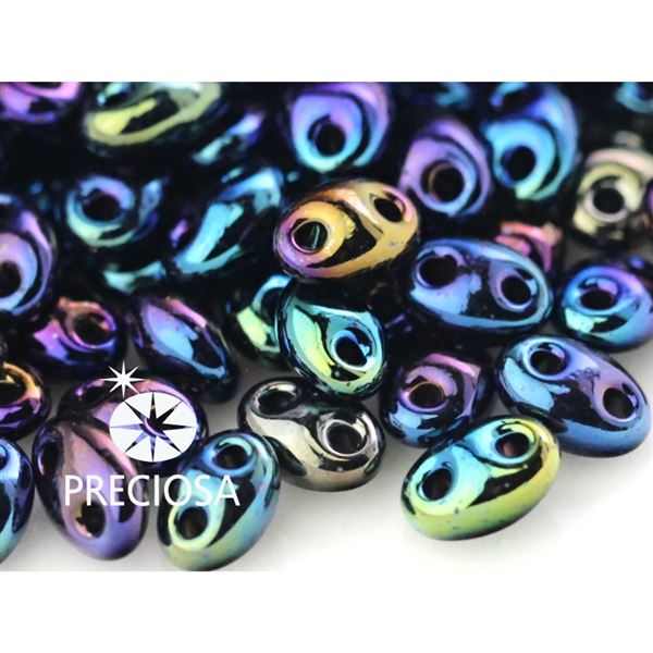 Preciosa korlky TWIN 2,5x5 mm (59205) 10 g
