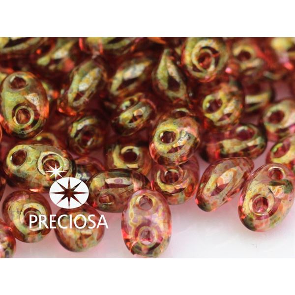 Preciosa korlky TWIN 2,5x5 mm (48095) 10 g