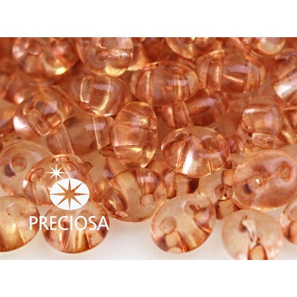 Preciosa korlky TWIN 2,5x5 mm (01111) 10 g